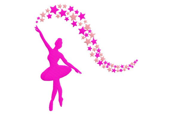 Ballerina with Stars