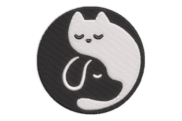 Cat Dog Yin Yang