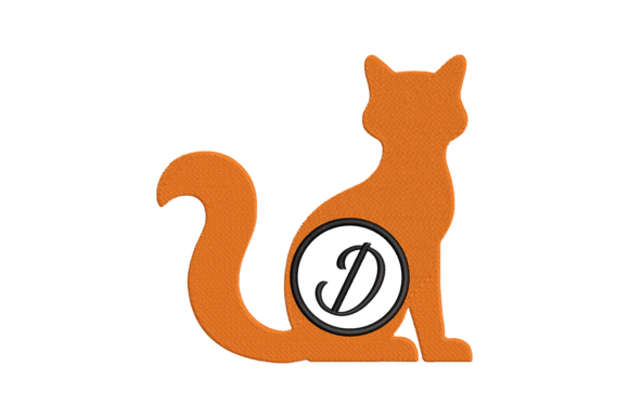 Cat Letter D