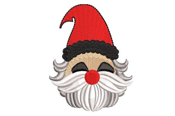Christmas Gnome Face