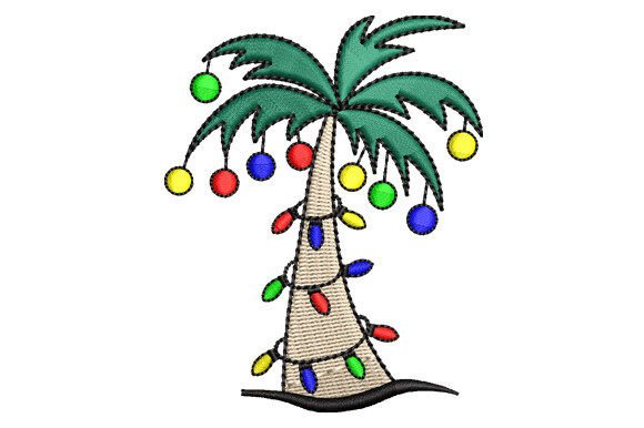 Christmas Palm Tree