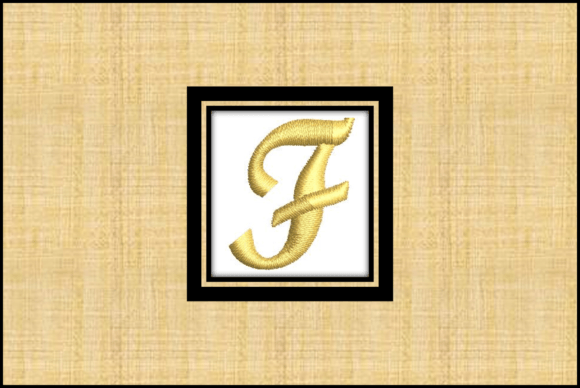 Gold Font-F