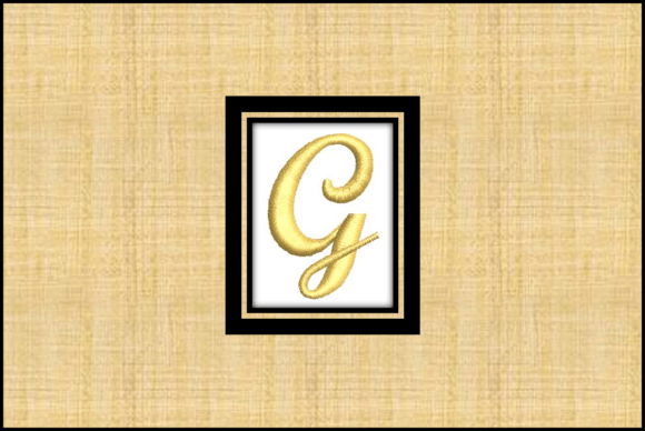Gold Font-G