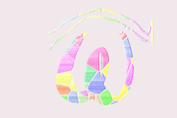 Monogram W Mosaic